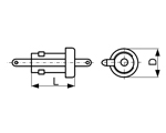 Высоковольтный конденсатор серии К15У-2г
