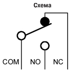 Схема электрическая коммутационная микропереключателей SM5