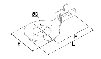 Схема наконечника кольцевого изолированного