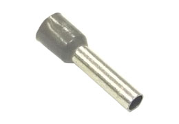 Наконечник штыревой втулочный изолированный НШВИ серии DN04012 4,0 мм<sup>2</sup> (2,8 - 12 мм) серый