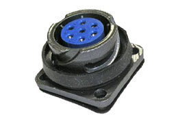 Разъем байонетный быстроразъемный FQ18-7pin ZK приборная розетка Ø18 мм, 3 А Разъем байонетный быстроразъемный FQ18-7pin ZK приборная розетка Ø18 мм, 3 А