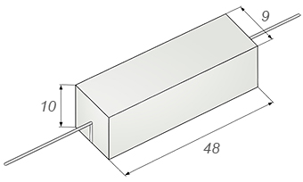 Резистор керамический 10W