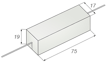 Резистор керамический 30W