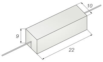 Резистор керамический 5W